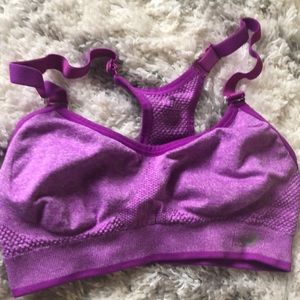 New balance magenta sports bra
